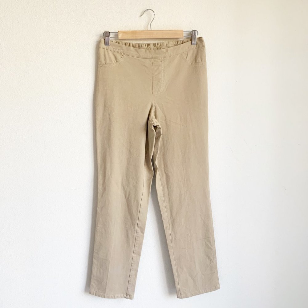 Isaac Mizrahi 24/7 Stretch Straight Leg Pants